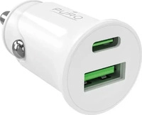 SBS PUMCHUSBAC20WWHI, SBS PURO KFZ Lader, 1x USB-C PD & 1x USB-A, 20W