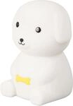 FH LIGHTING 850437, FH Lighting GmbH Nachtlicht Hunde Welpe Leo, wei&szlig;