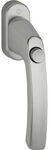 HOPPE Fenstergriff LI&Egrave;GE - Druckknopf, Vierkant 7 x 40 mm, Alu Edelstahl Effekt