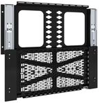Chief Proximity Component Storage Slide-Lock Panel For AV Systems - Black -