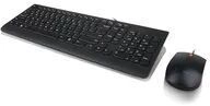 Lenovo 300 - Volle Gr&ouml;&szlig;e (100%) - Kabelgebunden - USB - QWERTY - Schwarz - Maus