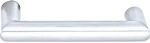 OGRO Dr&uuml;ckerlochteil PREMIUM 8907 FS - ohne Rosette, 23,5 mm, silber eloxiert