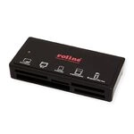 ROLINE USB 3.2 Gen 1 Multi Card Reader, schwarz