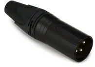 Equip Kabelverbinder 3-Polig Stecker schwarz