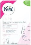 Veet Haarentfernungscreme Gesicht Set 2x50ml Haarentfernungscreme DE FR