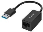 Hama Netzwerk-Adapter, USB-Stecker - LAN/Ethernet-Buchse, Gigabit Ethernet