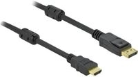 Delock High Speed - Adapterkabel - DisplayPort m&auml;nnlich Verriegelung zu HDMI