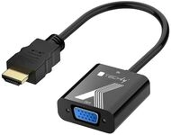 Techly Videoadapter - HDMI m&auml;nnlich zu 15 pin VGA weiblich - Schwarz - 1920 x...