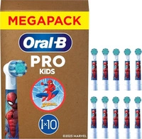 Oral-B Aufsteckb&uuml;rsten Kids Spiderman 10er FFU Aufsteckb&uuml;rsten
