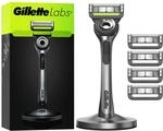 Gillette Labs Systemklingen + Handst&uuml;ck Ersatzklingen 5er