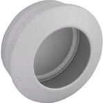 Alles im Griff Muschelgriff Zaran &oslash; 40 mm, Einlass &oslash; 36 mm, ZN alufarbig
