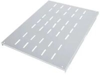 IC Intracom Intellinet 19" Fixed Shelf, 1U, 800mm Depth, Heavy-Duty, Max 100kg, Grey
