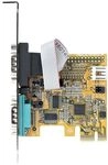 StarTech.com 2-Port PCI Express Serial Card, Dual Port PCIe to RS232 (DB9)