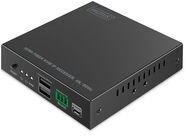 DIGITUS HDMI Fiber IP Receiver 4K/60Hz schwarz - Kabel - Digital/Display/Video
