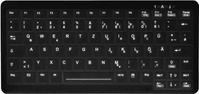 CHERRY AK-C4110F-US-B/GE, Cherry Active Key MedicalKey AK-C4110 - Tastatur - komplett