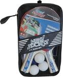 VEDES Gro&szlig;handel GmbH - Ware NSP TT-Set,2 Schl&auml;ger, 3 B&auml;lle, mit Netz