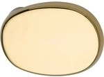 MARCHESI T&uuml;rknopf gekr&ouml;pft oval, 51 x 81 x 47, Edelstahl Messing poliert