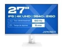 JAPANNEXT JN-IPS270UHD60F-C65W-HSP-W HDMI/DP UHD - Flachbildschirm (TFT/LCD)