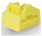 Lindy LAN-Portblocker - Gelb (Packung mit 20)