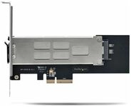 StarTech.com M.2 NVMe SSD to PCIe x4 Mobile Rack/Backplane with Removable Tray...