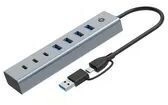 Conceptronic Usb 3.0 Hub - 5Gbps - Usb-C x 3 - Usb-a 4