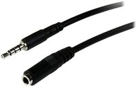 StarTech.com 2m 4 Pol. 3,5mm Klinke Verl&auml;ngerungskabel