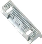 EffEff Aufschraubst&uuml;ck Serie 118 FaFix, 45 x 12,4 x 7,9 mm, Stahl verzinkt