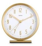Hama Wecker "Skye", ohne Ticken, Gold