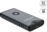 DELOCK 42034, Delock USB Type-C 40 Gbps Geh&auml;use f&uuml;r 1 x M.2 NVMe PCIe SSD mit