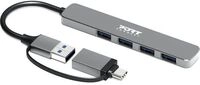 PORT Designs PORT Connect - Hub - USB-C/USB-A - 4 x SuperSpeed