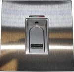 IDENCOM Fingerscanner BioKey Gate New Line APP, mit Steuerung mit 2 Relais