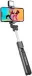 SBS Selfie-Stick mit integriertem LED-Licht und Stativ