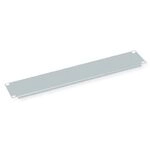 VALUE 19-Zoll-Blindplatte 2 HE, grau
