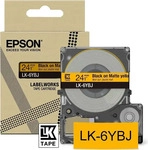 EPSON SUPPLIES C53S672076, EPSON SUPPLIES Epson Matte Yellow/Black 24mm LK-6YBJ