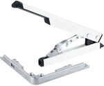 GEZE OL90N/OL95 Handhebel mit Eckumlenkung, Hub 54 mm, Alu wei&szlig; RAL 9016