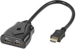 VIVANCO Manueller 2 auf 1 HDMI Umschalter