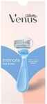 Gillette Venus f&uuml;r den Intimbereich Systemklingen 5er + Handst&uuml;ck...