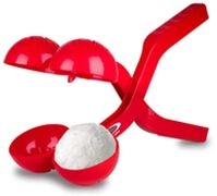 JAMARA Schneeballzange Duo 38cm rot