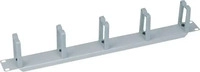LOGILINK OR104G, LogiLink Stange Rack-Kabelaufbewahrung - Hellgrau