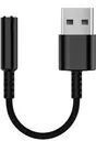 Equip Adapter USB-A-> St/Bu DAC beige - Adapter - Digital/Daten