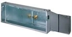RENZ Durchwurfbriefkasten schr&auml;g, ausziehbar, 300x110x265-410, Stahl verzinkt