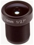 Axis M12 Megapixel - CCTV-Objektiv - feste Irisblende - M12-Anschluss - 2.8 mm -