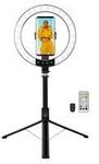 LogiLink Smartphone-Ringlicht m.Selfie-Stick-Stativ DM 20cm