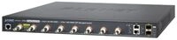 Planet LRP-822CS - Switch - managed - 8 x Coax + 2 x SFP + 2 x 10/100/1000 - Desktop