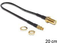 Delock HF-Kabel - TS-9 m&auml;nnlich bis SMA weiblich