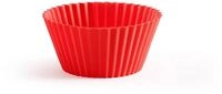 L&eacute;ku&eacute; Silikon-Muffinf&ouml;rmchen, 6er-Set, 7 cm - Red Backform
