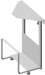 Ziehl Mewa Rohrgestellbau CPU-Halter V60 340 x 515 x 155 mm, Stahl...