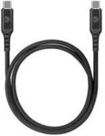 DEQSTER Nylon-Ladekabel USB-C auf USB-C - 1m - 1 m - USB C - USB C - 5 Gbit/s -