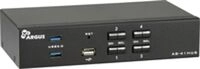 Inter-Tech IPC KVM Switch AS-41HUS HDMI 4Ka60Hz - KVM-Umschalter - 4-Port