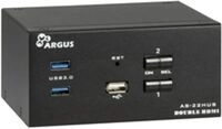 Inter-Tech IPC KVM Switch AS-22HUS HDMI 4Ka60Hz - KVM-Umschalter - 2-Port